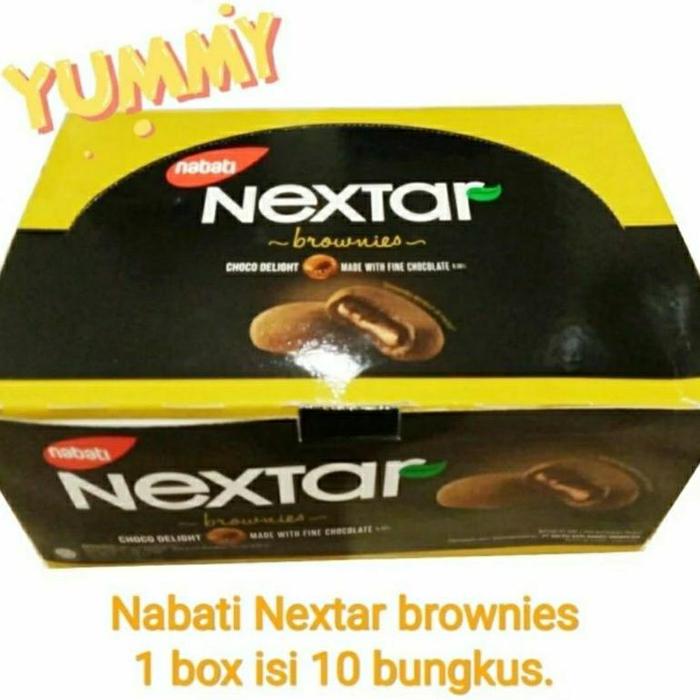 Gambar Best Saller Nextar Nabati | 1 Box Isi 10 Bks - Brownies dari freddykruggster undefined Tokopedia