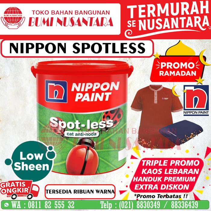 Gambar NIPPON SPOTLESS TINTING SEMUA WARNA CAT OPLOS NIPPON SPOTLESS OPLOS - 2,5L, Tinting 2 dari Bumi Nusantara 85 undefined Tokopedia