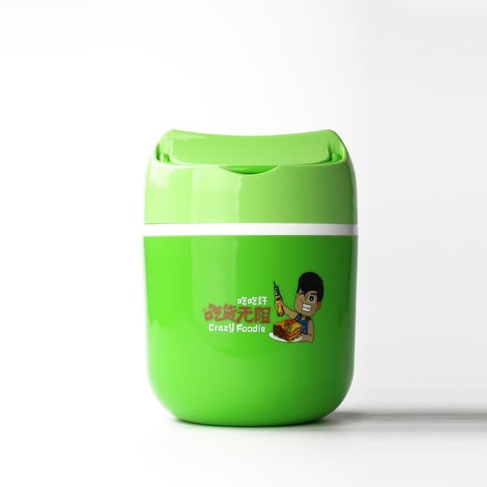 Gambar YOOYEE LUNCHBOWL 613 RED GREEN FREE BAG / TEMPAT MAKAN - Hijau dari Ollahomeliving undefined Tokopedia