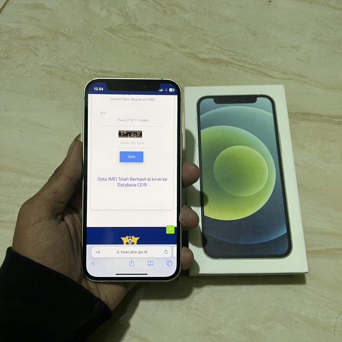 Gambar iPhone 12 mini beacukai resmi indo dari PHONESTOR04 undefined Tokopedia