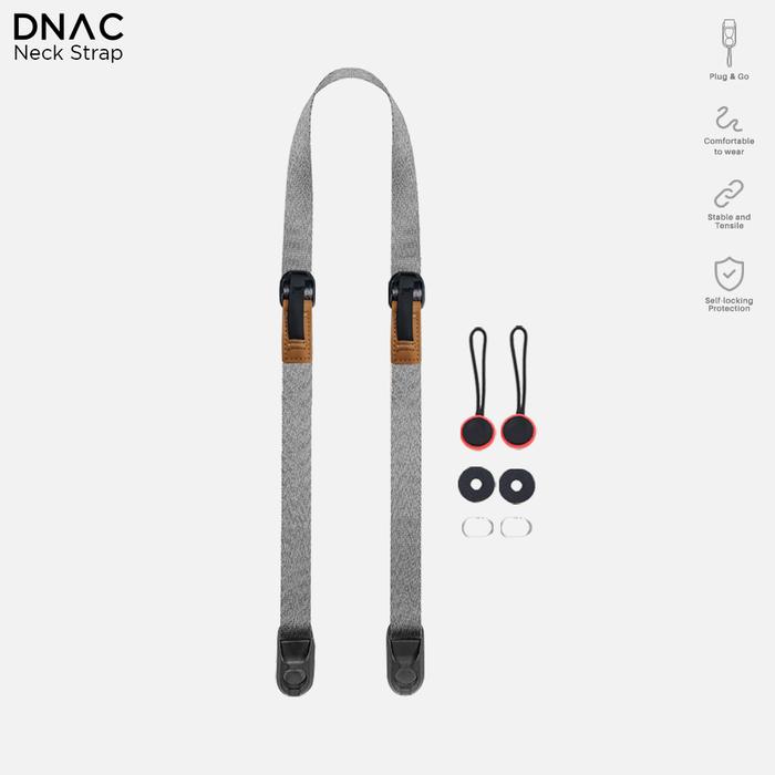 Gambar DNAC Sling Camera Strap with Quick System Buckle - Grey dari DNAC undefined Tokopedia