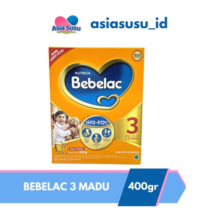 Gambar BEBELAC 3 (1-3 TAHUN ) VANILA MADU 400 GR - Vanila dari asiasusuwahidin undefined Tokopedia