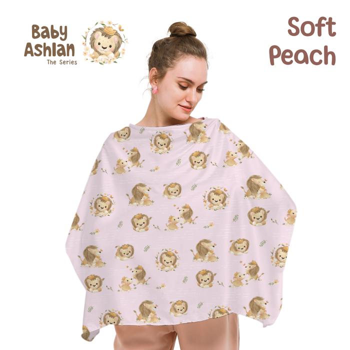 Gambar Obayito Nursing Apron Selapis Katun Sating Jepang Terbaik - As Soft Peach dari Obayito Group undefined Tokopedia
