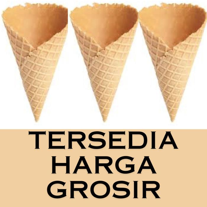 Gambar Cone Waffle Jumbo Soft Ice Cream mirip Mixue Per karton Murah dari Toserda Bandung undefined Tokopedia