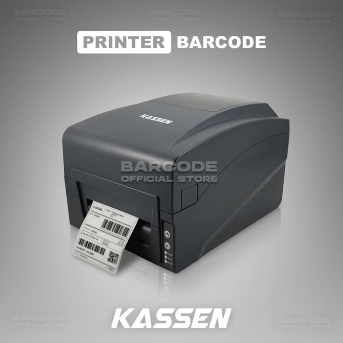 Gambar Kassen S4211 Printer Label Barcode Direct Thermal Transfer Cetak Sticker Resi USB Serial Parallel dari Barcode Store Solutions undefined Tokopedia