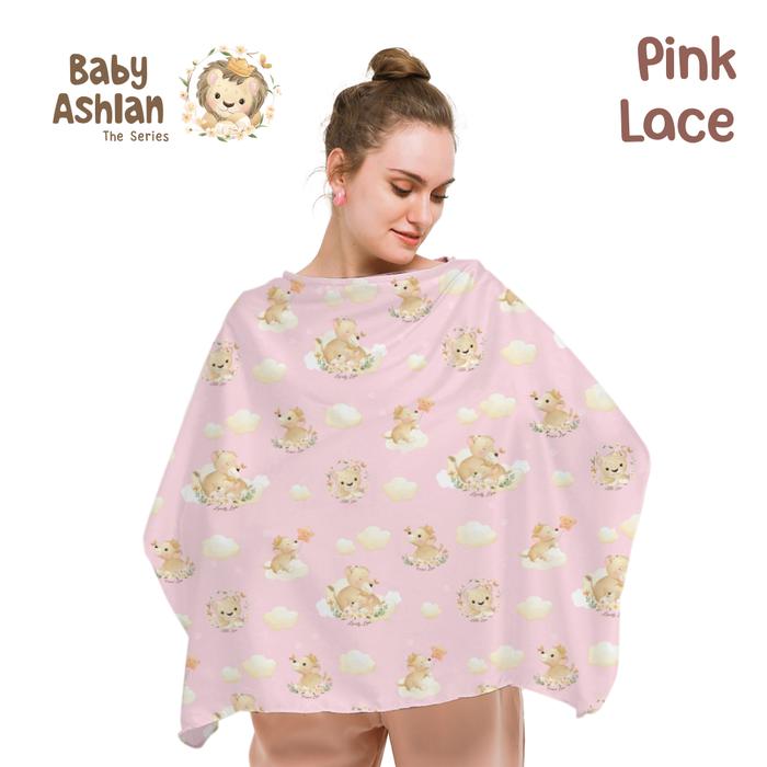 Gambar Obayito Nursing Apron Selapis Katun Sating Jepang Terbaik - As Pink Lace  dari Obayito Group undefined Tokopedia