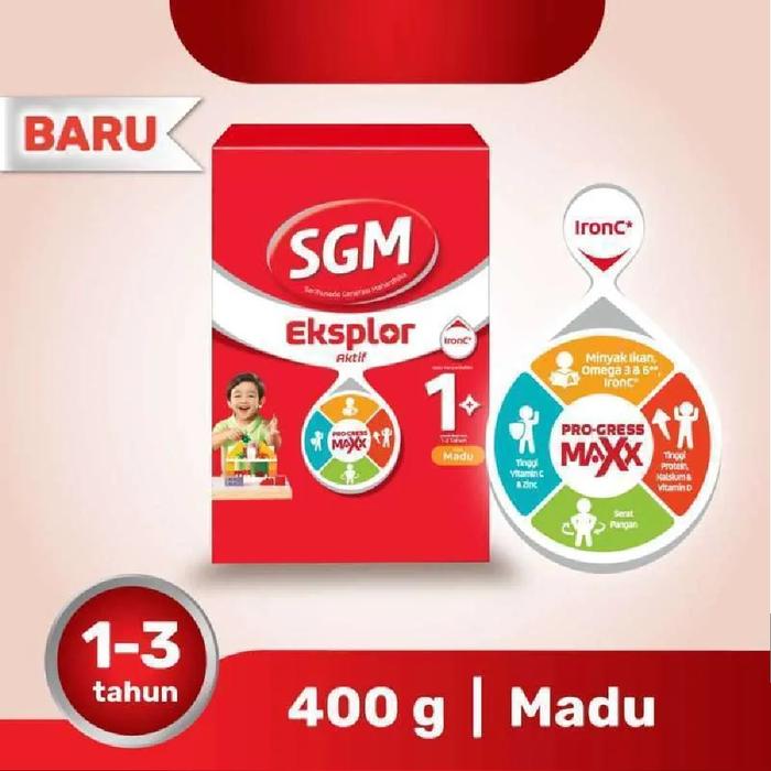 Gambar SGM Eksplor 1 Susu Pertumbuhan 400 g - Madu dari BEAUTIQME undefined Tokopedia