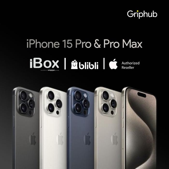 Gambar iPhone 15 Pro Max 256GB - Natural dari Griphub undefined Tokopedia