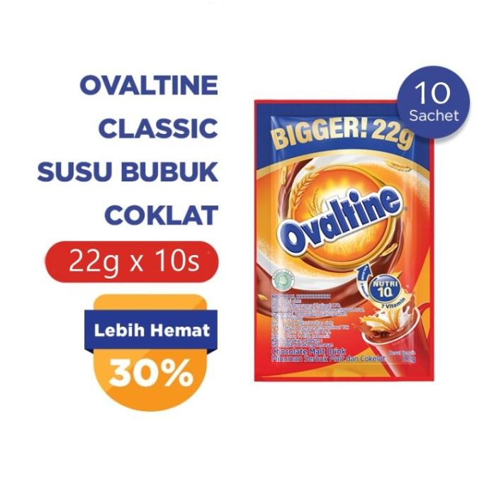 Gambar minuman susu chocolate coklat ovaltine 1 renceng isi 10 sachet dari AgenTokoSembakoKu undefined Tokopedia