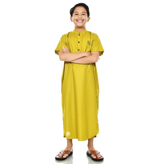 Gambar CUCI GUDANG Jubah Gamis Anak Laki- Laki Bahan Toyobo Premium - Lime, M dari Gayalo Official Store undefined Tokopedia