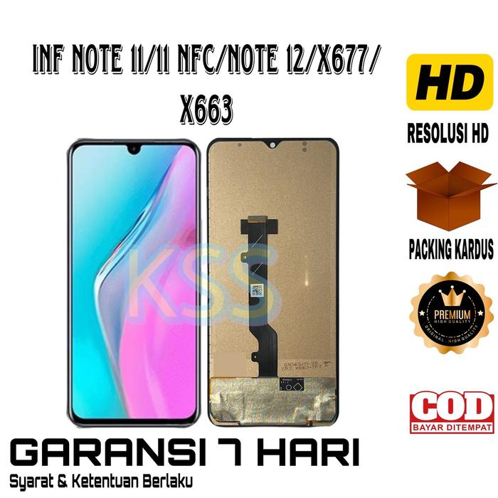 Gambar LCD TOUCHSCREEN INFINIX NOTE 11/11 NFC/11S/NOTE 12/X677 FULLSET - INCELL dari King sky shop undefined Tokopedia