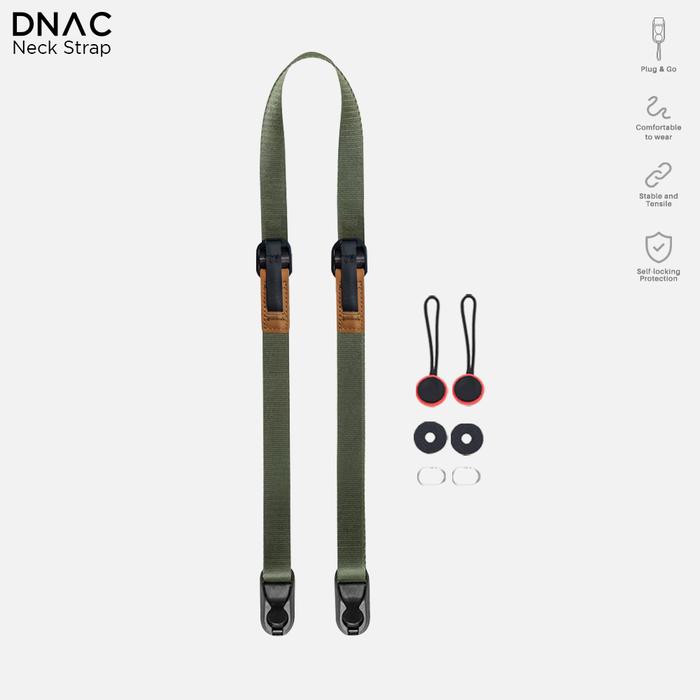 Gambar DNAC Sling Camera Strap with Quick System Buckle - Green dari DNAC undefined Tokopedia