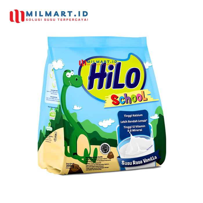 Gambar HILO SCHOOL GUSSET VANILA/COKELAT 35 G X 10'S SUSU BUBUK HILO SACHET - Vanila dari milmart.id undefined 5 Tokopedia