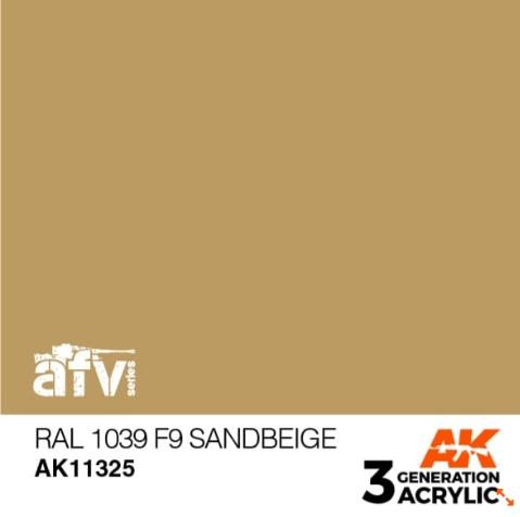 Gambar RAL 1039 F9 SANDBEIGE AK11325 - cat model kit paint dari scale figure undefined Tokopedia