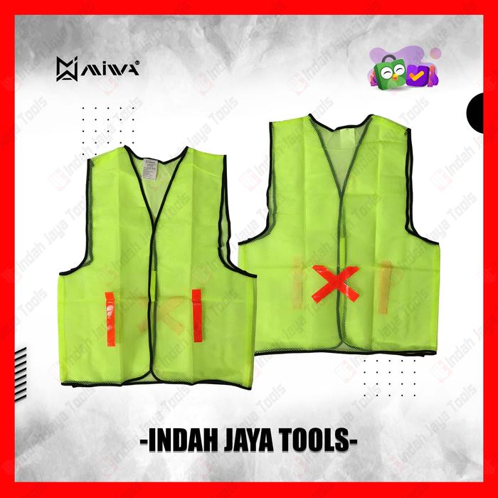 Gambar Rompi Proyek Jaring Jala Safety Vest Scoth Nyala - Hijau dari Indah Jaya Tools undefined Tokopedia