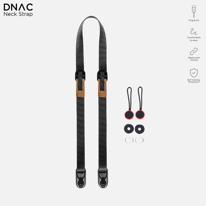 Gambar DNAC Sling Camera Strap with Quick System Buckle - Black dari DNAC undefined Tokopedia
