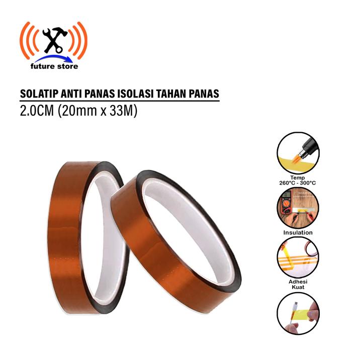 Gambar ISOLATIP ANTIPANAS - SOLATIP ANTIPANAS 2.0 cm ORIGINAL - 2.0cm dari future store undefined Tokopedia