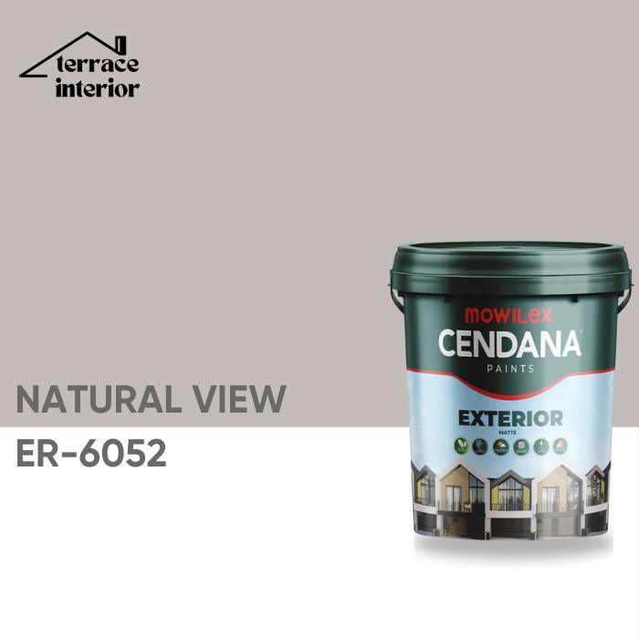 Gambar Cat Tembok Mowilex Cendana Exterior Warna Coklat 25 kg - Natural View dari Terrace Interior undefined Tokopedia