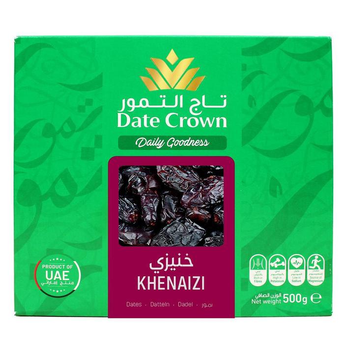 Gambar Kurma Date Crown Khenaizi 500 Gram dari Fatih Healthy Store undefined Tokopedia