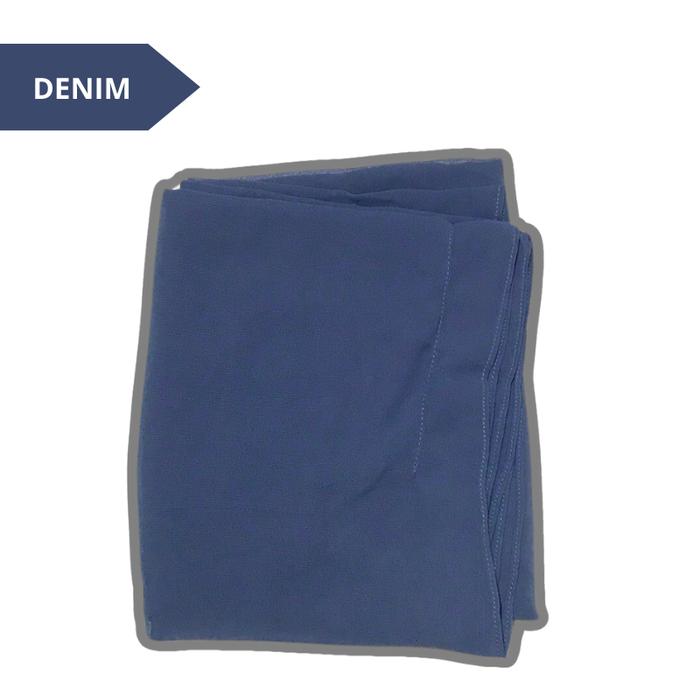 Gambar MAMIBUTIK Hijab Pashmina Inner Kerudung Pasmina Kuping Hijab Ceruty 1 - DENIM dari mamibutikofficialshop undefined Tokopedia