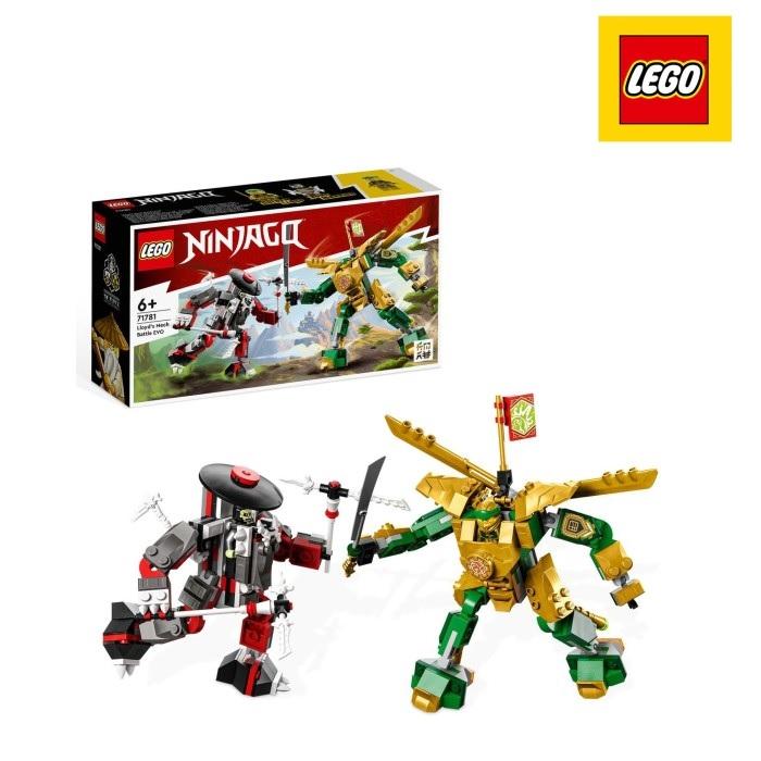 Gambar LEGO 71781 Lloyd’s Mech Battle EVO Building Toy Set (223 Pieces) dari AUFA99 STORE undefined Tokopedia