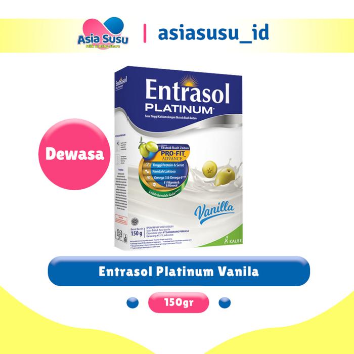 Gambar ENTRASOL PLATINUM VANILA 150 GR dari asiasusuwahidin undefined Tokopedia