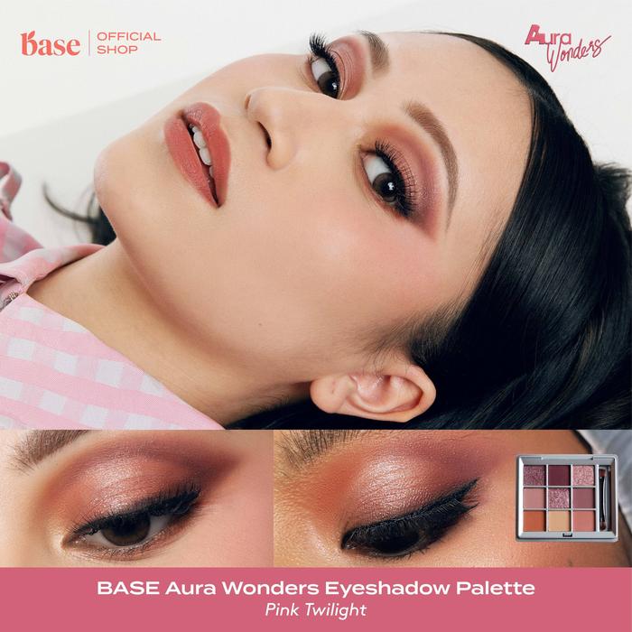 Gambar BASE Aura Wonders Eyeshadow Palette - Pink Twilight dari BASE - Vegan Beauty undefined Tokopedia