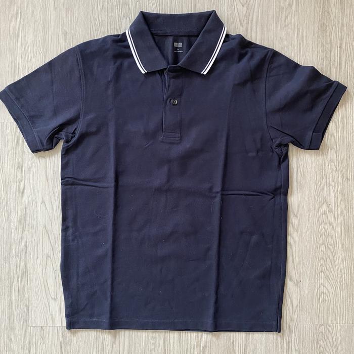 Gambar Kemeja Pria Uniqlo Original Black Hitam dari Nate River undefined Tokopedia