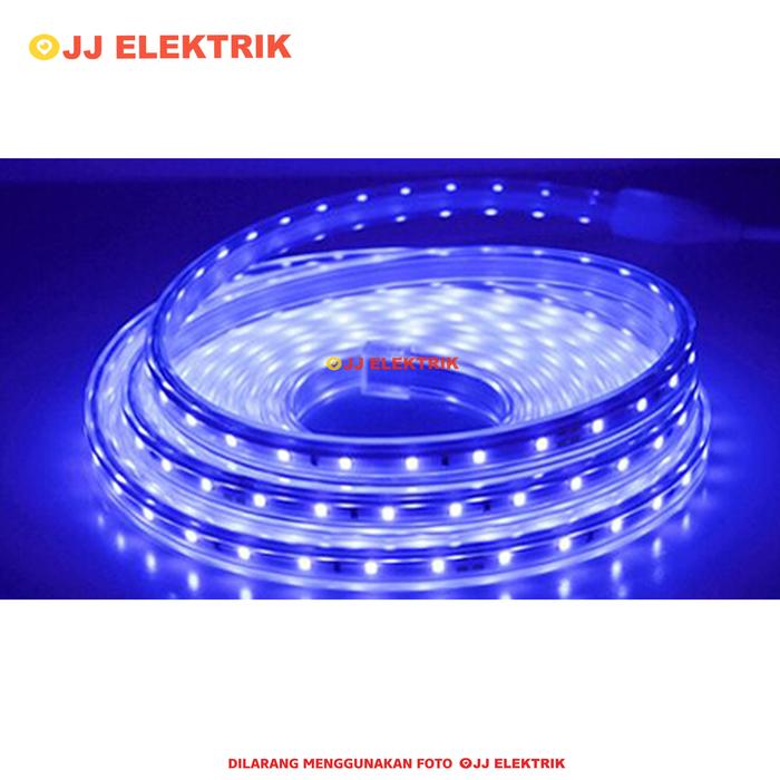 Gambar Paket 11 - 20 Meter Lampu LED Strip PREMIUM Hias Plafon Taman Outdoor - Biru, 17 METER dari JJELEKTRIK undefined Tokopedia