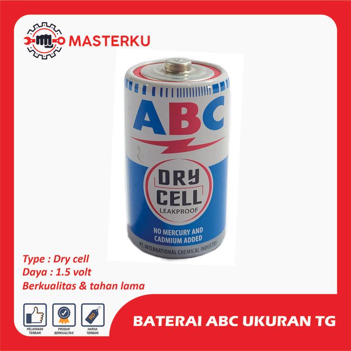 Gambar Baterai ABC Kotak 9 Volt - ABC kotak 9v dari Masterku Teknik undefined 2 Tokopedia