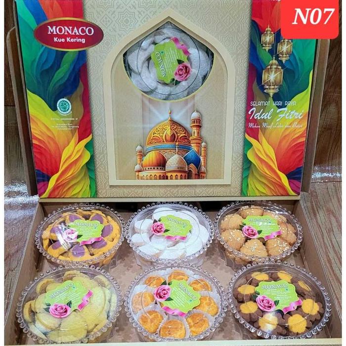 Gambar Apazada - Kue Kering Lebaran Monaco Hidayah Halal / Hampers Kue - Monaco Hidayah dari delzambar undefined 5 Tokopedia