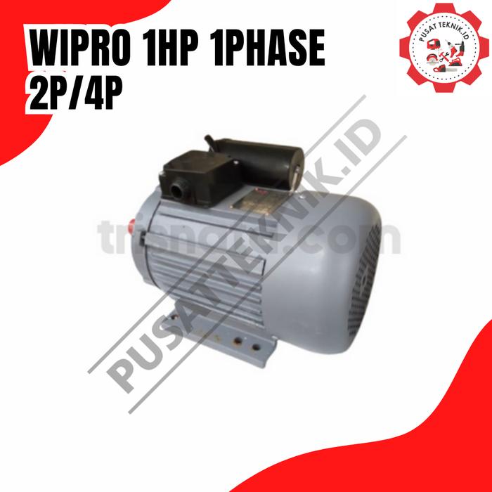 Gambar Dinamo Wipro 1 HP 2 P 1 Phase-Dinamo Wipro-Electro Motor 1HP 2P 1Phase dari Pusatteknik undefined Tokopedia