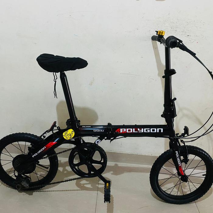 Jual sepeda lipat UK 16 repaint Polygon frame lurus 6speed - Kota ...