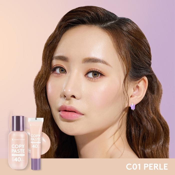Gambar SOMETHINC Copy Paste Tinted Sunscreen SPF 40 PA++++ Skin Tint Travel - C01 PERLE dari GUDANG SKINCARE SBY undefined Tokopedia