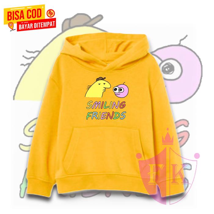 Gambar Jaket hoodie anak pria/wanita smiling friends / jaket anak smiling 79 - maroon, M dari JAY KIDS CLOTHING 313 undefined 2 Tokopedia