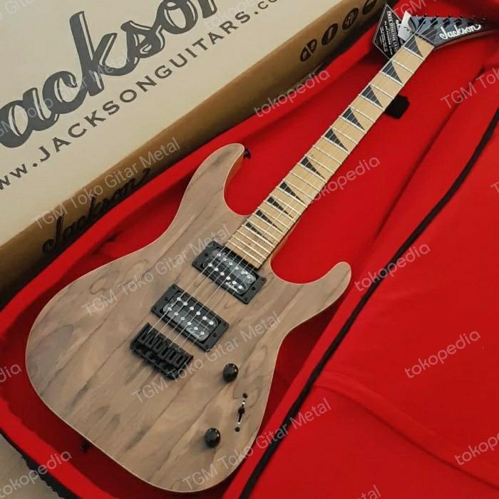 Gambar Jackson Guitar Dinky JS42 Ziricote Limited Edition in Natural Color dari Toko Gitar Metal undefined Tokopedia