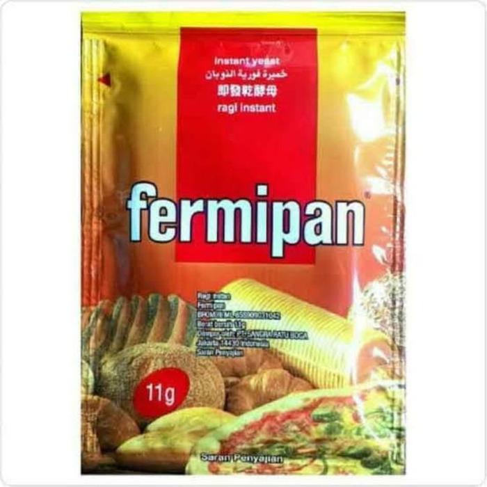 Gambar Fermipan Ragi instant 1 box isi 4 x 11gr sachet - Fermipan 4x11gr dari Dailyneed88 undefined Tokopedia