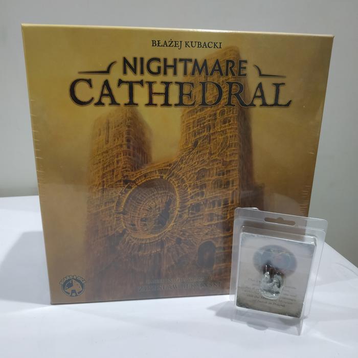 Gambar Nightmare Cathedral Kickstarter + Nightmare Cat Board Game dari Collection Garage undefined Tokopedia
