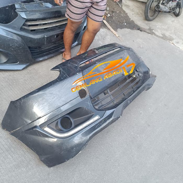 Gambar bumper bemper depan mirage full bodykit add on dan ram 2016 2015 ori dari gemilang abadi 17 parts undefined Tokopedia