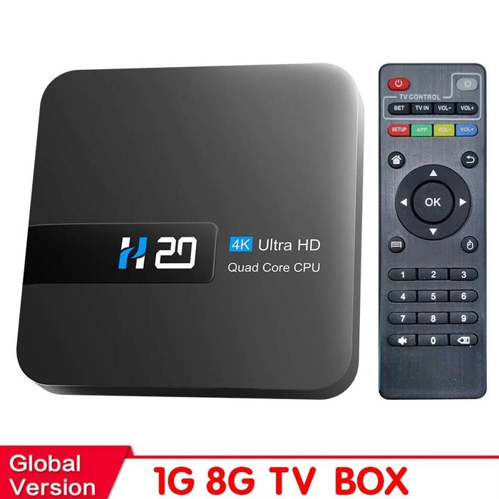Gambar H20 HIGH-END SMART WIFI TV BOX SET 16GB RAM 256GB ROM ANDROID 10.0 - 1GB+8GB TV BOX dari serinshop8 undefined Tokopedia