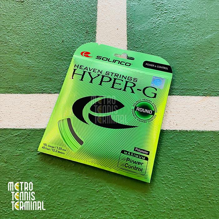 Gambar Solinco Hyper G Round 16L / 16 / 17 / 18 Tennis String ( Senar Tenis ) - 16L satuan dari Metro Tennis Terminal undefined Tokopedia