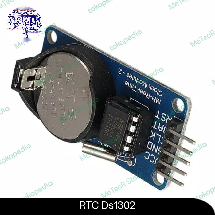 Jual RTC DS1302 Banyumas Meteor Store Purwokerto Tokopedia