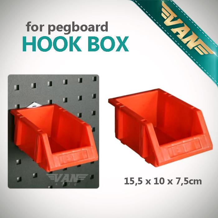 Gambar Tools Untuk Pegboard Pelengkap Gantungan Papan Detailing Bengkel - Hook Box dari VANAUTO undefined Tokopedia