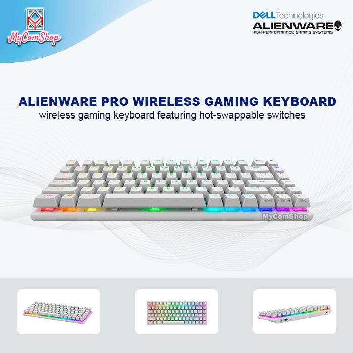 Gambar DELL ALIENWARE PRO WIRELESS GAMING KEYBOARD PROFESSIONAL - Putih dari MYCOMSHOP undefined Tokopedia