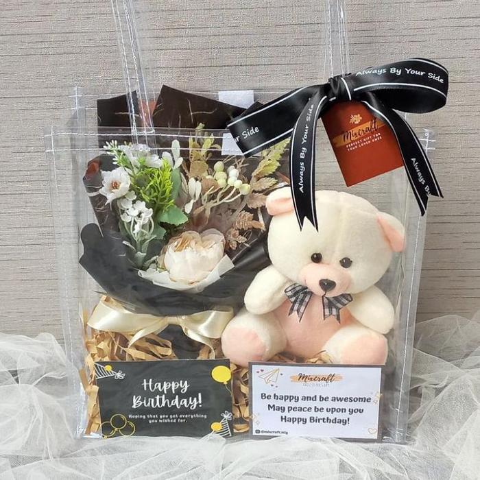 Gambar GIFT BAG WISUDA / KADO WISUDA / KADO SIDANG / HADIAH ULANG TAHUN / - Hitam, Pita + LED dari rivanstore11 undefined Tokopedia