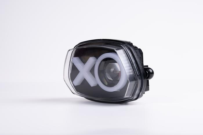 Gambar Headlamp Daymaker XO Race Boy APP RGB Vespa Sprint - Smoke dari Legend Motor Shop Id undefined Tokopedia