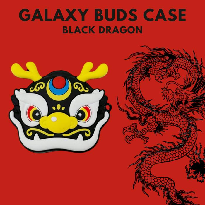 Gambar Case Samsung Galaxy Buds 2 Pro Live Model Naga China Chinese Dragon - Black Dragon dari En Case undefined Tokopedia