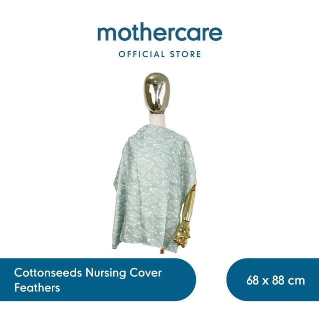 Gambar Cottonseeds Nursing Cover Feathers - Apron Menyusui - feathers dari Mothercare Indonesia undefined Tokopedia