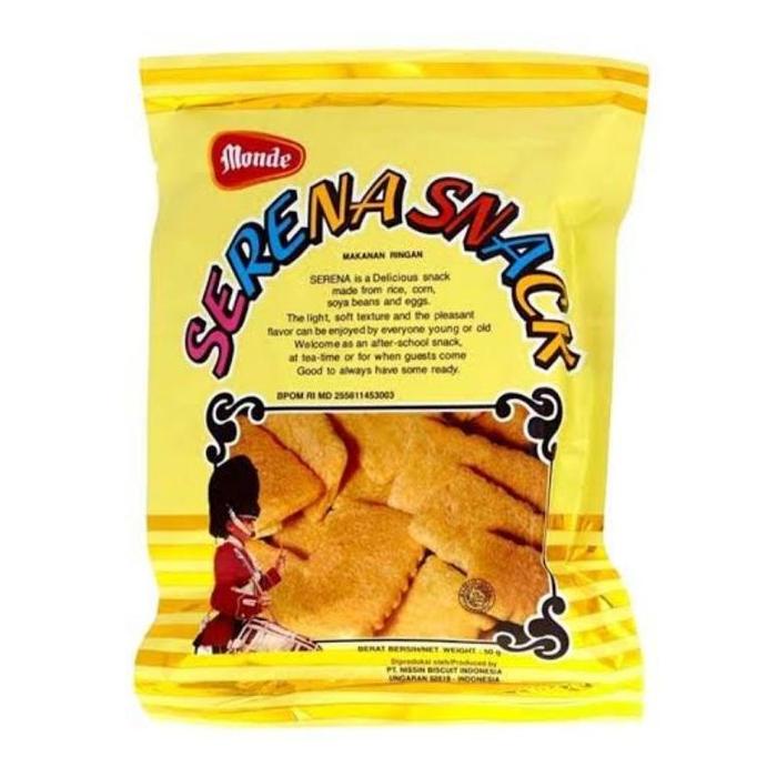 Gambar Best Saller Monde Serena Snack Gold 60 Gr - Serena gold, Pack dari belakangg undefined Tokopedia