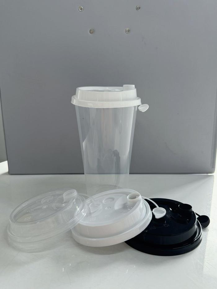 Gambar Gelas PP Inject 500 pcs Gelas Plastik Bening 380ml 500ml 700ml - Tanpa Tutup - 500ml (16oz) dari Libra Pack undefined Tokopedia